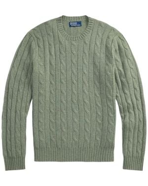 Polo Ralph Lauren Cable-Knit Jumper - Green