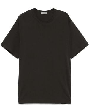 Yohji Yamamoto Cotton T-Shirt - Black