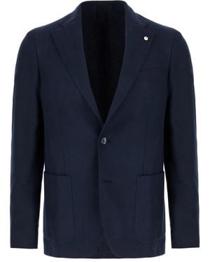 L.B.M. 1911 Button Blazer - Blue