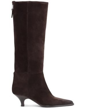 Notabene Yara Suede Boots - Brown