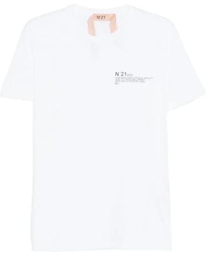 N°21 Graphic T-Shirt - White