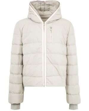 Rick Owens Chaqueta Gimp con capucha - Blanco
