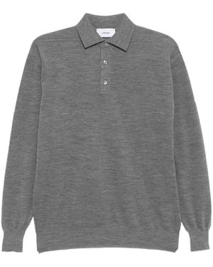Lardini Klassisches Poloshirt - Grau