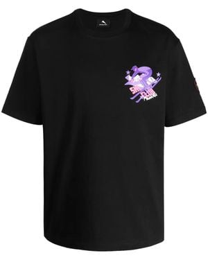 Mauna Kea Ski Club Cotton T-Shirt - Black