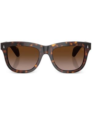 Moncler Bronzz Square-Frame Sunglasses - Brown