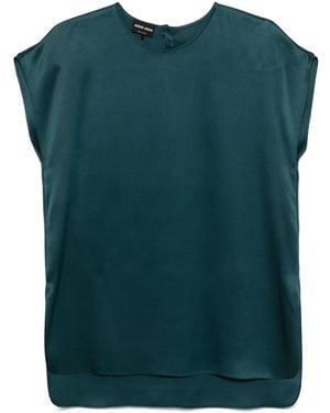 Giorgio Armani Silk Blouse - Green