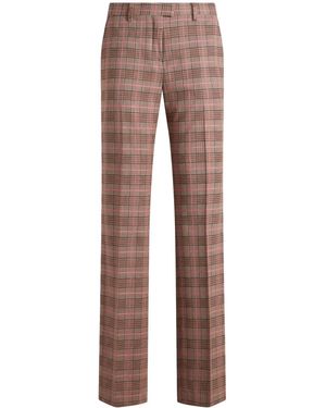 Etro ジャカード ストレートパンツ - ブラウン