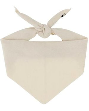 Extreme Cashmere N°35 Foulard Bandana - White