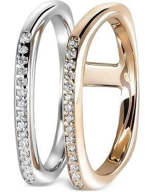 FULLORD 18K Eternity Phalangière Diamond Ring - White