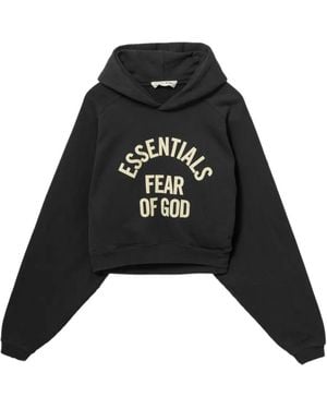 Essentials Sudadera Campus Con Capucha Años 90 - Negro