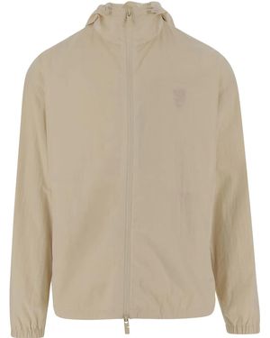 Burberry ロゴ ジャケット - ナチュラル