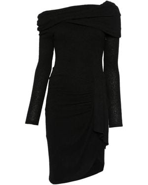 Isabel Marant Robe Courte Fatene - Black