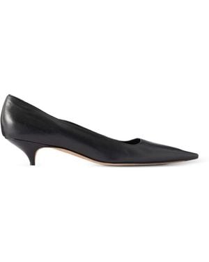 The Row Liisa Kitten Two Pumps - Zwart