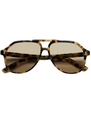 Chimi Sally Pilot-Frame Sunglasses - Black