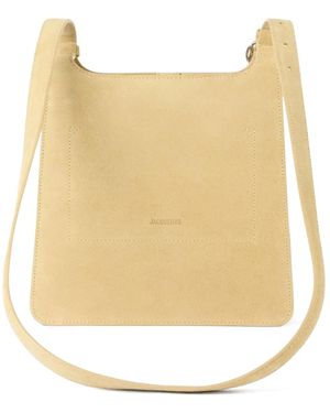 Jacquemus Small Tablier Messenger Bag - Natural