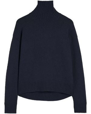 Jil Sander High-neck jumper - Blau