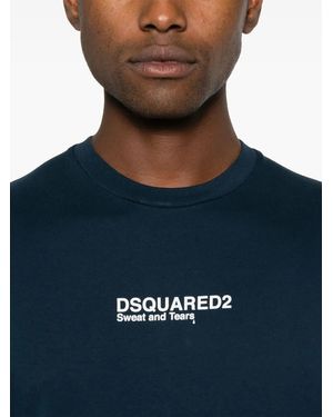 DSquared² Blood Sweat Tears T-Shirt in White for Men | Lyst
