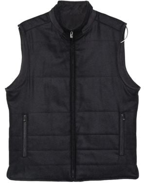 Corneliani Quilted-Design Gilet - Black