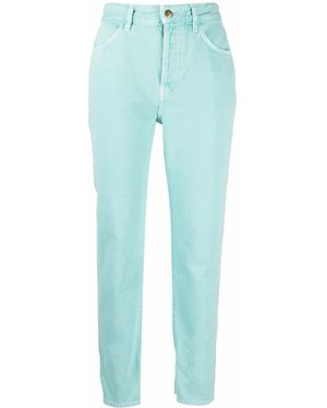 Washington DEE-CEE U.S.A. Logo-Patch Straight-Leg Jeans - Blue