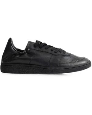 MAJOR STEP Baskets Major Tennis En Cuir - Black
