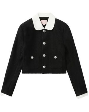 BAPY BY *A BATHING APE® Geknöpfte Jacke mit Bubikragen - Schwarz