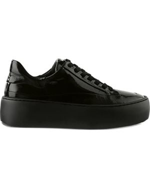 Högl Illusion Platform Lace-Up Sneakers - Black