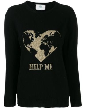 Alberta Ferretti Pullover Help Me Regular Fit Nero