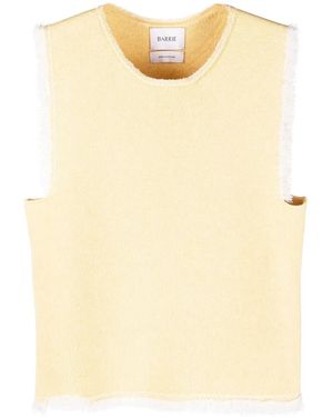 Barrie Fringe-Trim Top - Natural