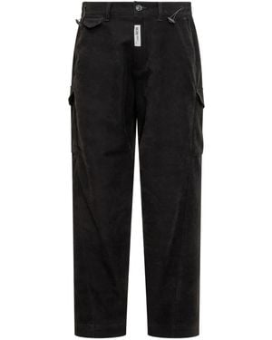 Gcds Cargo Broek Met Klepzakken - Zwart