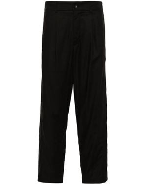 Andrea Ya'aqov Gabardine Cropped Trousers - Black