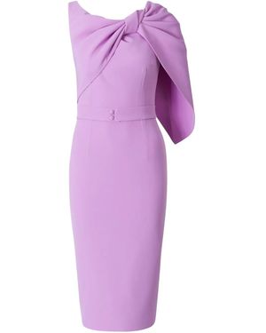 Safiyaa Adriana Midi Dress - Purple