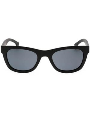BOSS Logo-Lettering Sunglasses - Black