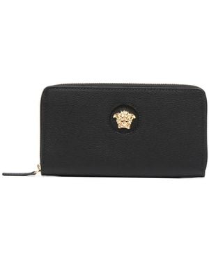 Versace Long Wallet - Black