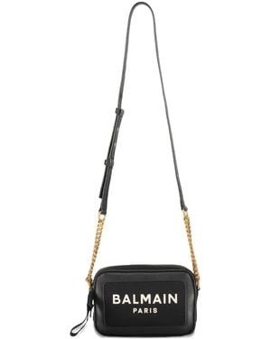 Balmain Logo Shoulder Bag - White