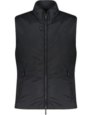 Moorer Padded High-Neck Gilet - Black