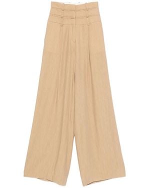 Viktor & Rolf Pantalones A Capas - Neutro