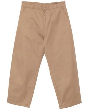Carhartt Brady Relaxed Straight-Leg Trousers - White