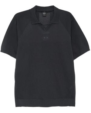 Oakley Raglan-Sleeve Polo - Black