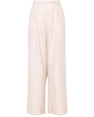 Eres Splendeur Plooibroek Met Geometrisch Patroon - Wit