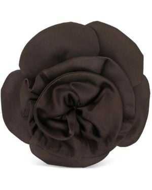 LAVI COUTURE Broche À Motif Floral - Brown