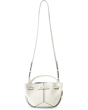 KARL LAGERFELD K/Pierced Mini Bucket Bag - White