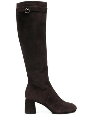 Poeve Botas Con Detalle De Hebillas - Negro