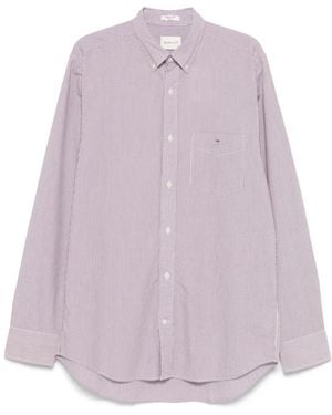 GANT Camicia A Righe - Viola