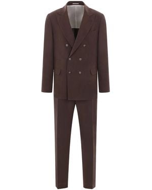 Brunello Cucinelli Linen Suit - Brown