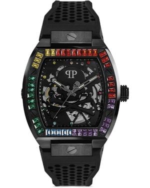 Philipp Plein The $Keleton 44Mm Watch - Black