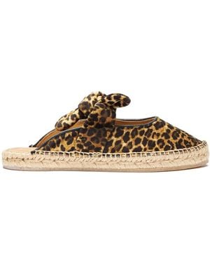 SCAROSSO Espadrilles Pina Con Stampa - Marrone