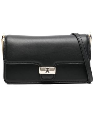 Tommy Hilfiger Mini Th Heritage Crossbody Bag - Black