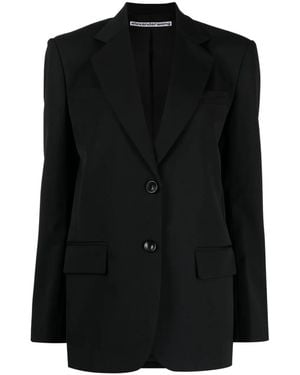 Alexander Wang Blazer Met Enkele Rij Knopen - Zwart