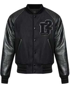 DSquared² ボンバージャケット - ブラック