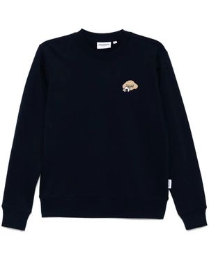 Chocoolate Graphic-Print Sweatshirt - Blue